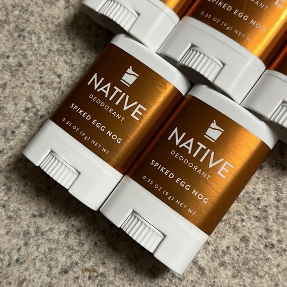 Native Bath & Body Native Limited Edition Spiked Egg Nog Deodorants Mini 35oz Set Of 5